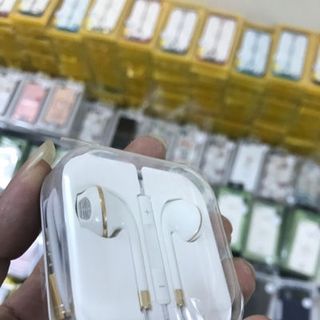 Tai nghe iphone viền vàng