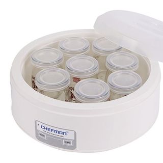 Máy Làm Sữa Chua Chefman 8 Hũ Thuỷ Tinh CM02T