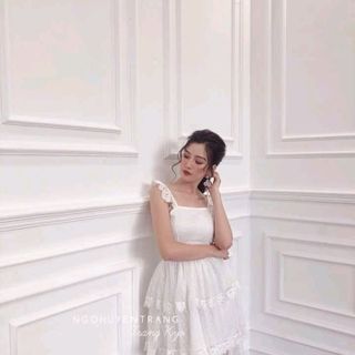 ĐẦM REN BI CỰC XINH QC