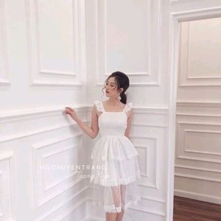 ĐẦM REN BI CỰC XINH QC