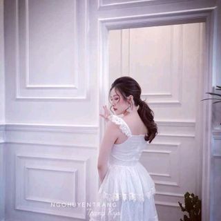 ĐẦM REN BI CỰC XINH QC