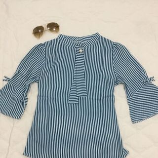 Áo Sọc Cổ Trụ Caravat