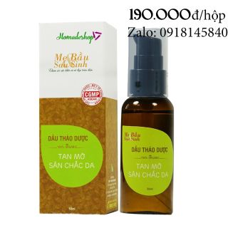 Dầu thảo dược massage tan mỡ Bảo Nhiên