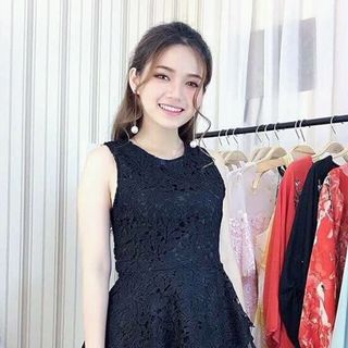 ĐẦM XOÈ PHỐI REN QC