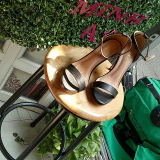 Sandal cao gót 11p đế đúp
