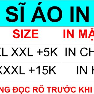 CHUYÊN SỈ ÁO IN 36