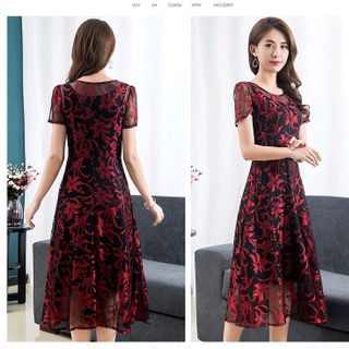 ĐẦM XÒE TAY CON HỌA TIẾT