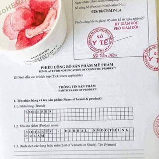 kem dưỡng trắng da body soHerbs