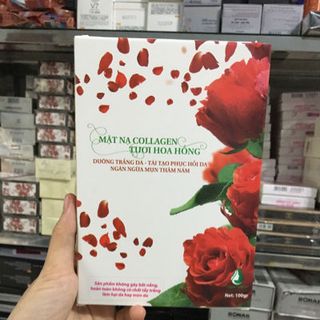 nạ hoa hồng collagen ngân bình giá sỉ