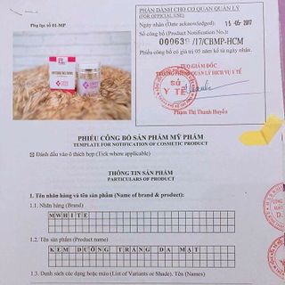 Kem làm đẹp và chăm sóc da nữ face lotion mwhite