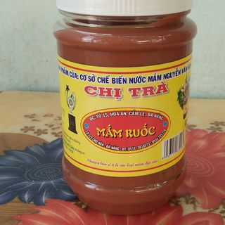 MẮM RUỐC CHỊ TRÀ ĐÀ NẴNG HŨ 500g giá sỉ