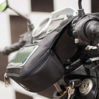 Túi treo ghi đông xe máy GPS