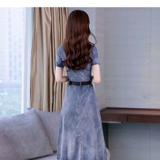 DAM JEAN HOA TIET KEM NIT-HANG NHAP