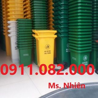Đại lý cung cấp thùng rác 240 lít giá rẻ nhất bạc liêu