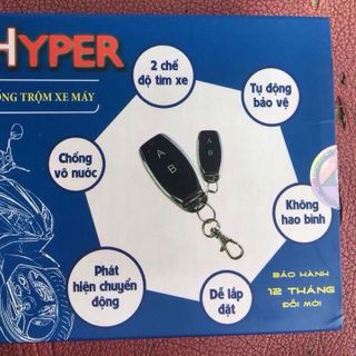 Chống trộm xe máy hyper 2018