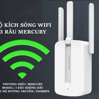 Kích Wifi 3 anten Mercury giá sỉ