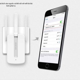 Kích Wifi 3 anten Mercury