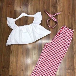 SET ÁO TRỄ VAI QUẦN NGỐ QC