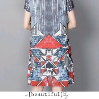 ĐẦM SUÔNG HỌA TIẾT NGÔI NHÀ