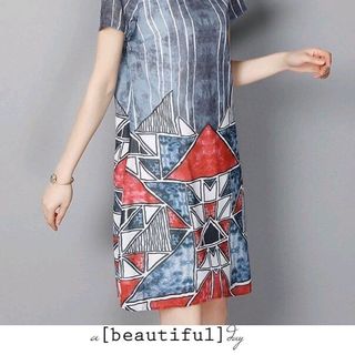 ĐẦM SUÔNG HỌA TIẾT NGÔI NHÀ