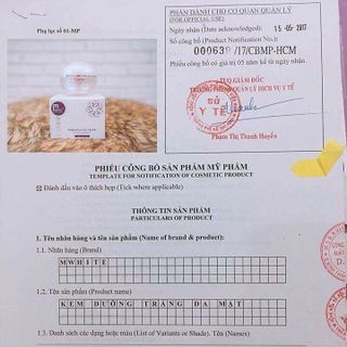 Kem làm đẹp và chăm sóc da nữ face thạch mwhite