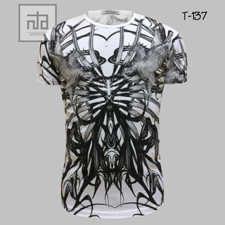 Áo thun nam in hình 3D T137
