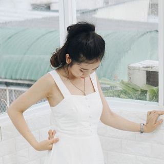 ĐẦM XOÈ YUBIN hình tự chụp - hình thật sp