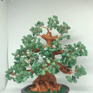 Cây tài lộc màu xanh 30 cm - MSP 836 giá sỉ