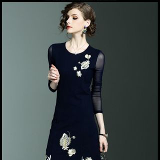 ĐẦM BODY THÊU HOA – TTSP1066