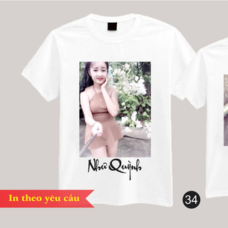 Áo thun đôi nhóm in theo yêu cầu