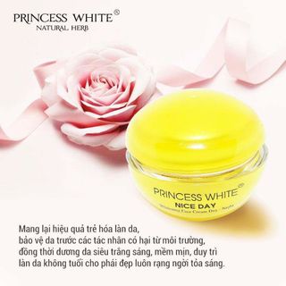 Kem dưỡng trắng da mặt NICE DAY - PRINCESS WHITE