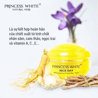Kem dưỡng trắng da mặt NICE DAY - PRINCESS WHITE