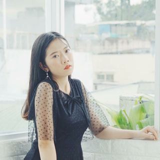 ĐẦM REN LOERN hình thật của sản phẩm - hình tự chụp