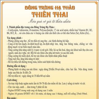 Đông trùng hạ thảo Việt Nam-