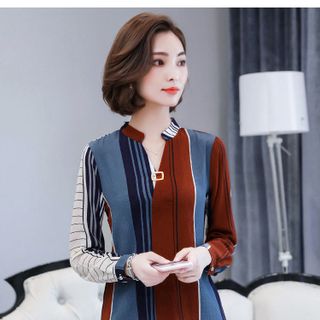 ÁO KIỂU KẺ SỌC – TTSP1087