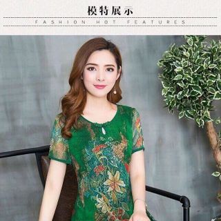 AO DAI CACH TAN HOA TIET NHAP