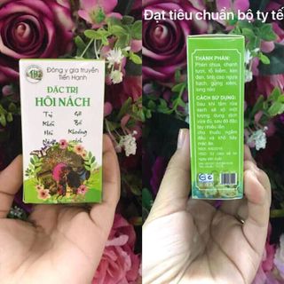 Thuốc đặc trị hôi nách Đông y tiến hạnh
