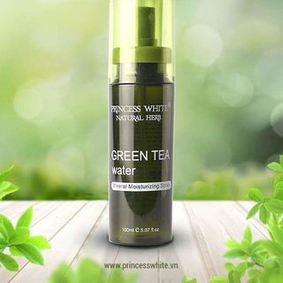 XỊT KHOÁNG TRÀ XANH GREEN TEA WATER PRINCESS WHITE