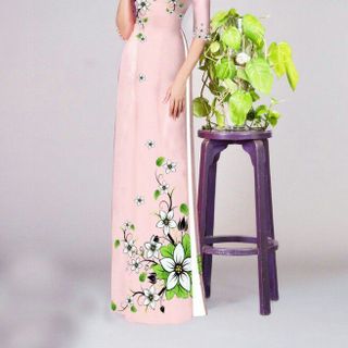 Vải áo dài thiết kế - 203