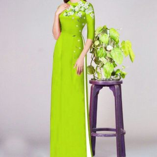 Vải áo dài thiết kế - 205