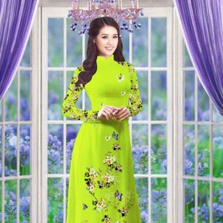 Vải áo dài thiết kế - 21-200