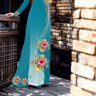 Vải áo dài thiết kế - AD-034