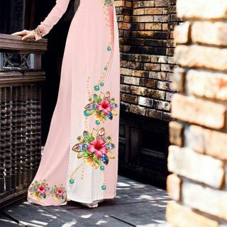 Vải áo dài thiết kế - AD-034