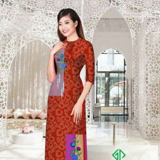 Vải áo dài thiết kế - 430