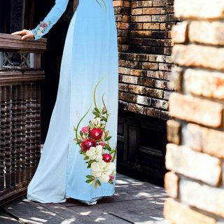 Vải áo dài thiết kế - AD-036