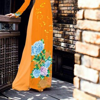 Vải áo dài thiết kế - AD-041
