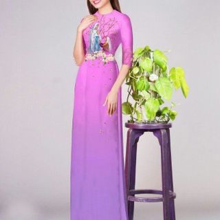Vải áo dài thiết kế - 300