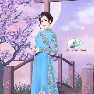 Vải áo dài thiết kế - 303
