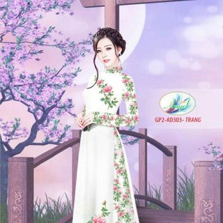 Vải áo dài thiết kế - 303