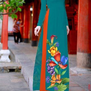 Vải áo dài thiết kế - 0104